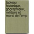 Tableau Historique, Gographique, Militaire Et Moral de L'Emp