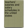 Teachers' Salaries and Salary Schedules in the United States door Edward Samuel Evenden