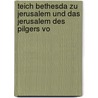 Teich Bethesda Zu Jerusalem Und Das Jerusalem Des Pilgers Vo door Carl Mommert
