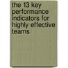 The 13 Key Performance Indicators For Highly Effective Teams door George Siantonas