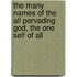 The Many Names Of The All Pervading God, The One Self Of All