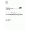 Theory and Applications of Fractional Differential Equations door J.J. Trujillo