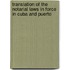Translation of the Notarial Laws in Force in Cuba and Puerto