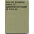 Tude Sur Prudence Suivie Du Cathemerinon Traduit Et Annot Pa