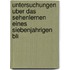 Untersuchungen Uber Das Sehenlernen Eines Siebenjahrigen Bli