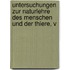 Untersuchungen Zur Naturlehre Des Menschen Und Der Thiere, V