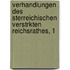 Verhandlungen Des Sterreichischen Verstrkten Reichsrathes, 1