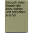 Versuch Einer Theorie Der Electrischen Und Optischen Erschei