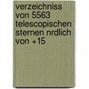 Verzeichniss Von 5563 Telescopischen Sternen Nrdlich Von +15 by Munich Sternwarte