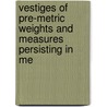 Vestiges of Pre-Metric Weights and Measures Persisting in Me door Arthur Edwin Kennelly