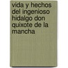 Vida y Hechos del Ingenioso Hidalgo Don Quixote de La Mancha door Miguel Cervantes Saavedra