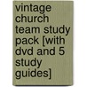 Vintage Church Team Study Pack [with Dvd And 5 Study Guides] door Mark Driscoll