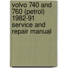 Volvo 740 And 760 (Petrol) 1982-91 Service And Repair Manual door Matthew Minter