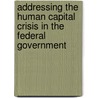 Addressing the Human Capital Crisis in the Federal Government by Jay Liebowitz