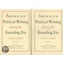 American Political Writing During The Founding Era, 1760-1805
