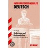 Biedermann und die Brandstifter. Interpretationshilfe Deutsch by Max Frisch