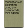 Foundations of Algorithms Using C++ Pseudocode, Third Edition by Neapolitan