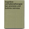 Kognitive Verhaltenstherapie bei Anorexia und Bulimia nervosa door Corinna Jacobi