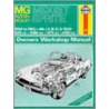 M. G. Midget And Austin Healey Sprite Owner's Workshop Manual by John Harold Haynes