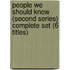 People We Should Know (Second Series) Complete Set (6 Titles)