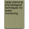 Rapid Chemical and Biological Techniques for Water Monitoring door Richard Greenwood