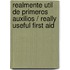Realmente util de primeros auxilios / Really Useful First Aid