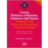 Routledge German Dictionary Of Business, Commerce And Finance