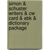 Simon & Schuster Writers & Cw Card & Ebk & Dictionary Package by Unknown