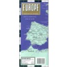 Streetwise Europe Rail Map - Laminated Railroad Map of Europe door Streetwise Maps