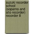 Suzuki Recorder School (Soparno and Alto Recorder) Recorder 8