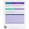 Temperament And Atypical Behavior Scale (tabs) Screener Forms by Stephen J. Bagnato