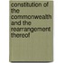 Constitution Of The Commonwealth And The Rearrangement Thereof