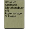 Das Auer Sachbuch. Lehrerhandbuch mit Kopiervorlagen 3. Klasse door Christine Büttringhaus