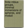 Finite Mbius Groups, Minimal Immersions of Spheres, and Moduli door Gabor Toth