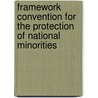 Framework Convention for the Protection of National Minorities door Onbekend
