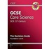 Gcse Core Science Ocr 21st Century Revision Guide - Foundation