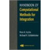 Handbook Of Computational Methods For Integration [with Cdrom] door Prem K. Kythe