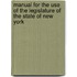 Manual For The Use Of The Legislature Of The State Of New York