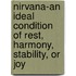 Nirvana-An Ideal Condition Of Rest, Harmony, Stability, Or Joy