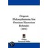 Origenis Philosophumena Sive Omnium Haeresium Refutatio (1851)