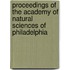 Proceedings Of The Academy Of Natural Sciences Of Philadelphia