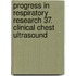 Progress in Respiratory Research 37. Clinical Chest Ultrasound