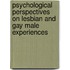 Psychological Perspectives On Lesbian And Gay Male Experiences