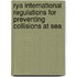 Rya International Regulations For Preventing Collisions At Sea