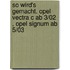 So wird's gemacht. Opel Vectra C ab 3/02 , Opel Signum ab 5/03