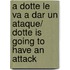 A Dotte le va a dar un ataque/ Dotte is Going to Have an Attack