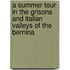 A Summer Tour In The Grisons And Italian Valleys Of The Bernina