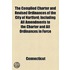 Complied Charter And Revised Ordinances Of The City Of Hartford