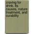 Craving For Drink. Its Causes, Nature Treatment, And Curability