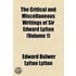Critical And Miscellaneous Writings Of Sir Edward Lytton (V. 1)